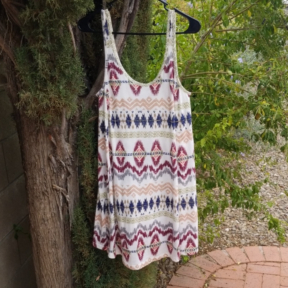 Zara Aztec Print Dress
